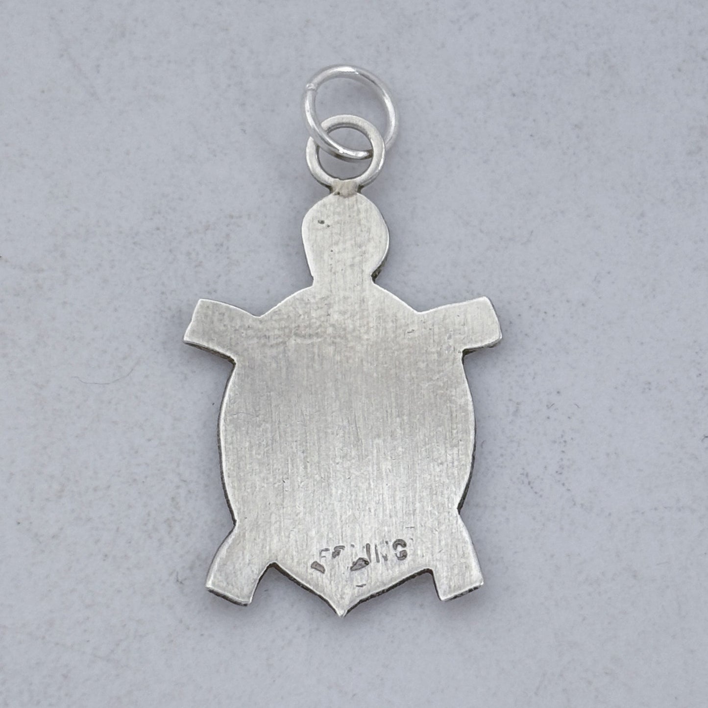 Vintage Sterling Silver 925 Turtle Charm