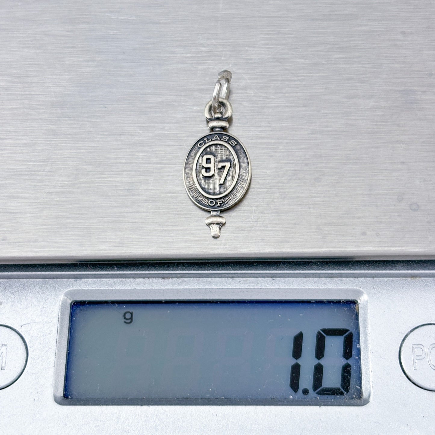 Vintage Sterling Silver 925 Class of 97 Pendant