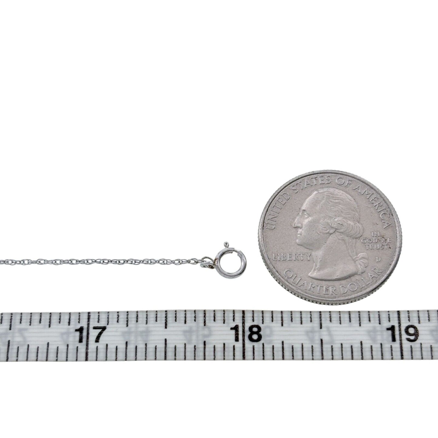 Vintage Sterling Silver 925 Chain Link Necklace 18"