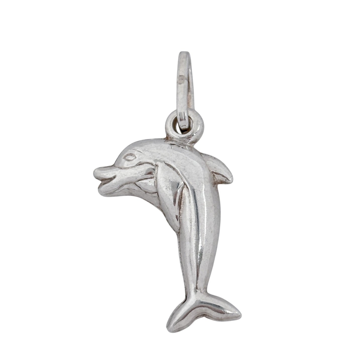 Vintage Sterling Silver 925 Dolphin Pendant