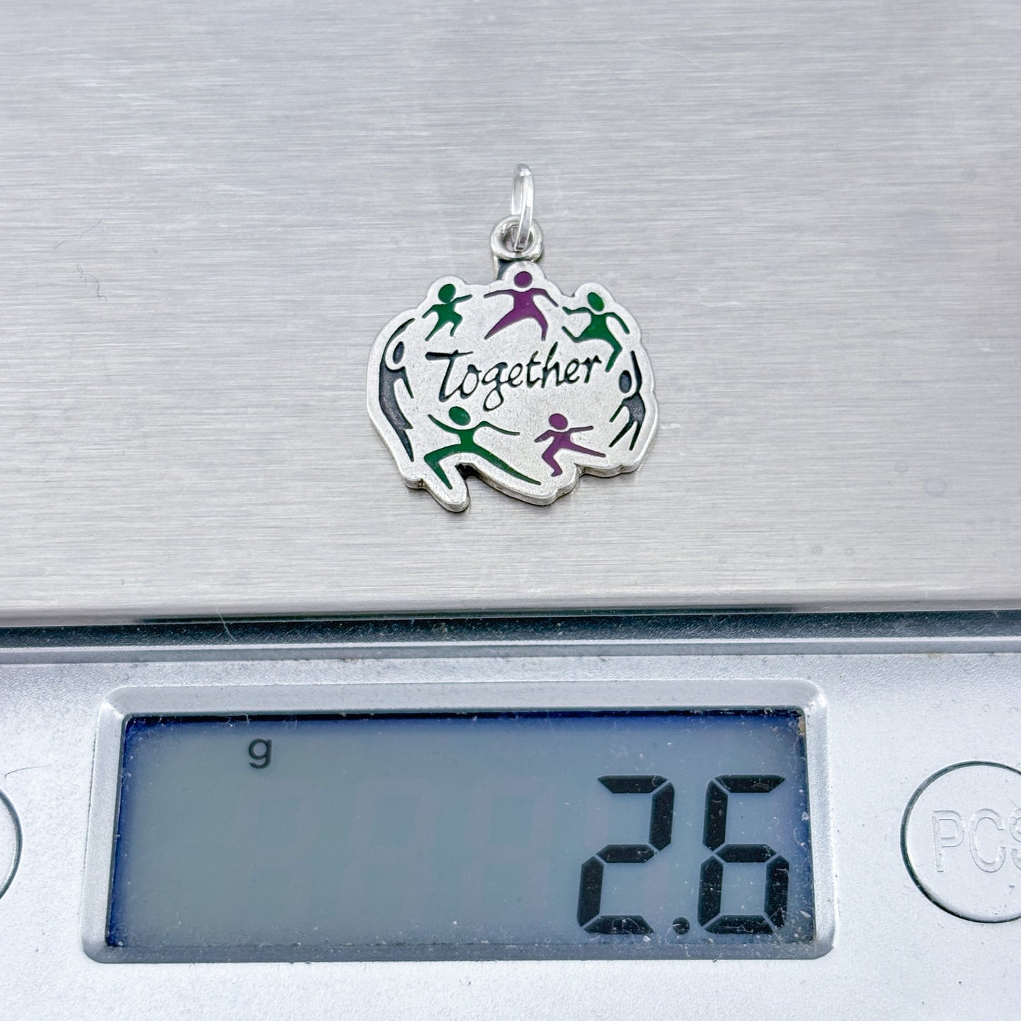 Vintage Sterling Silver 925 Together ABWA Charm