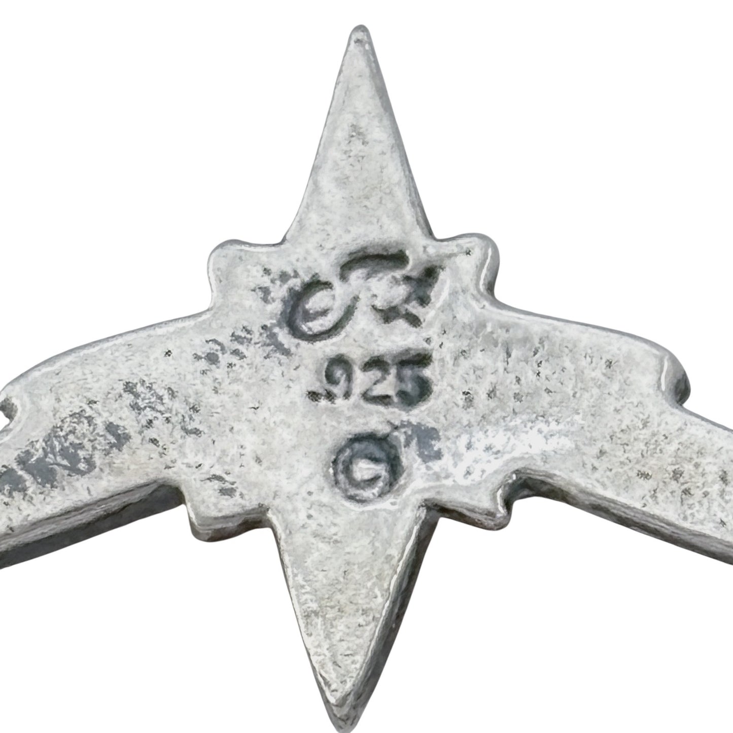 Vintage Sterling Silver 925 Nativity Brooch