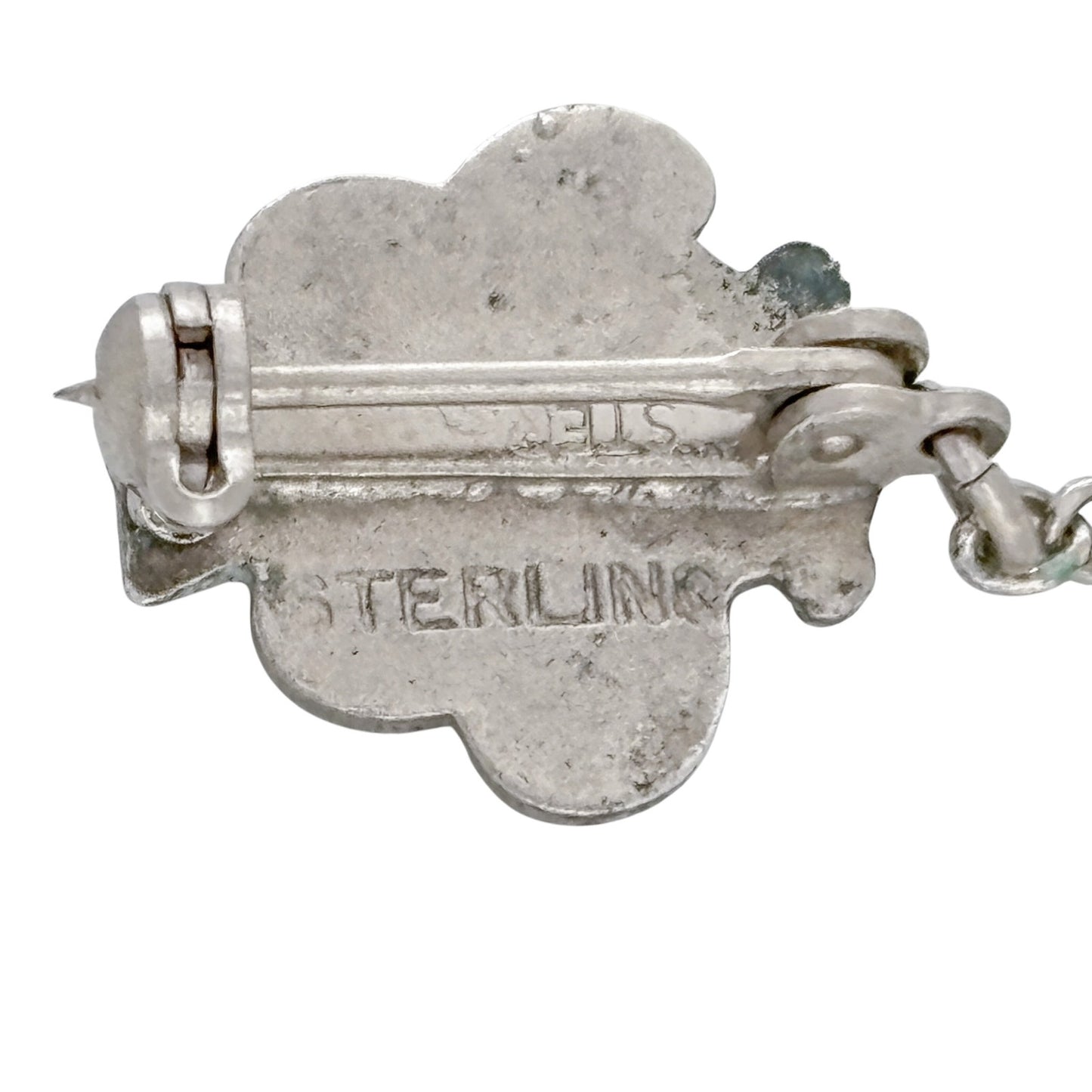 Vintage Sterling Silver 925 RLHS 1962 Choir Lyre Tie Tack