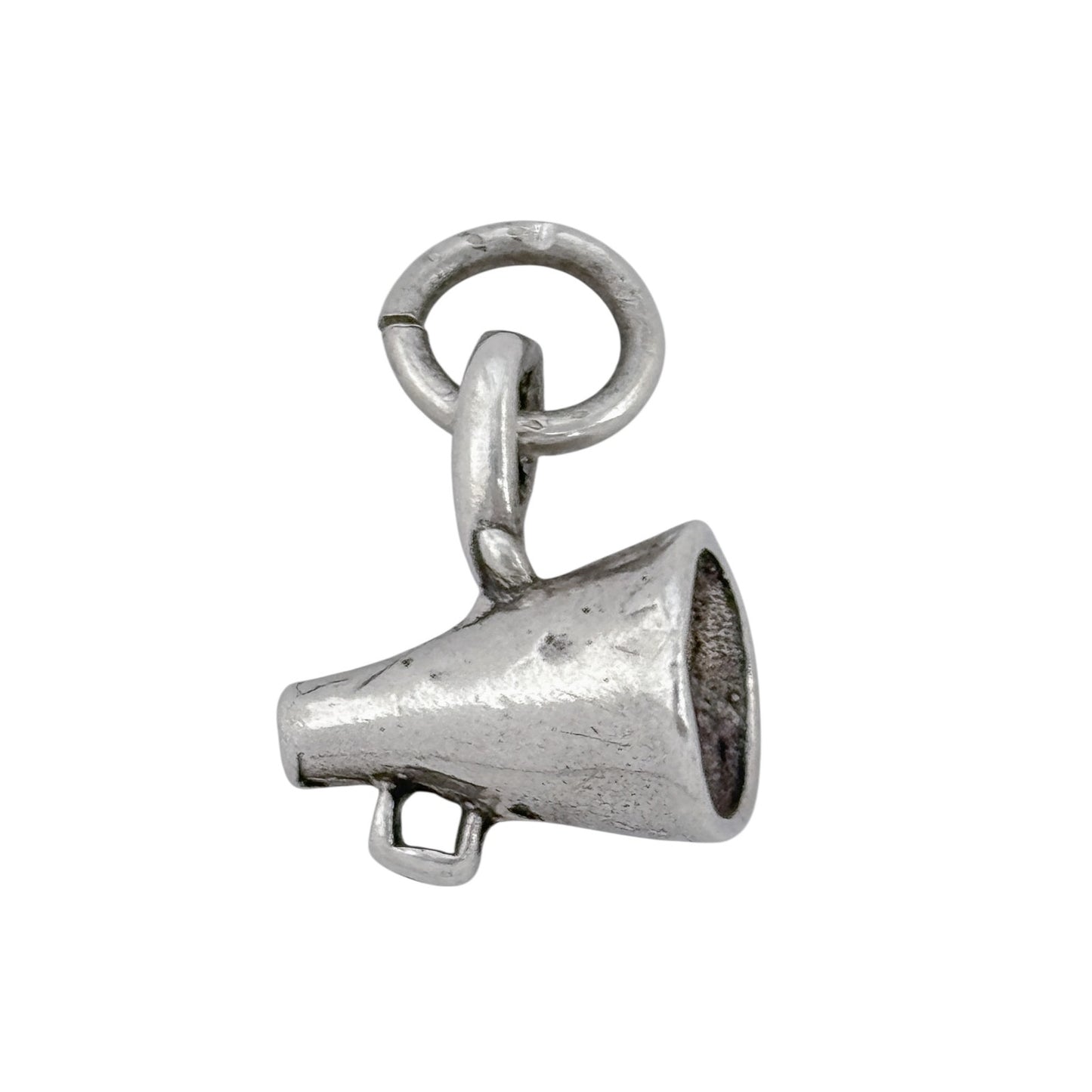 Vintage Sterling Silver 925 Megaphone Charm