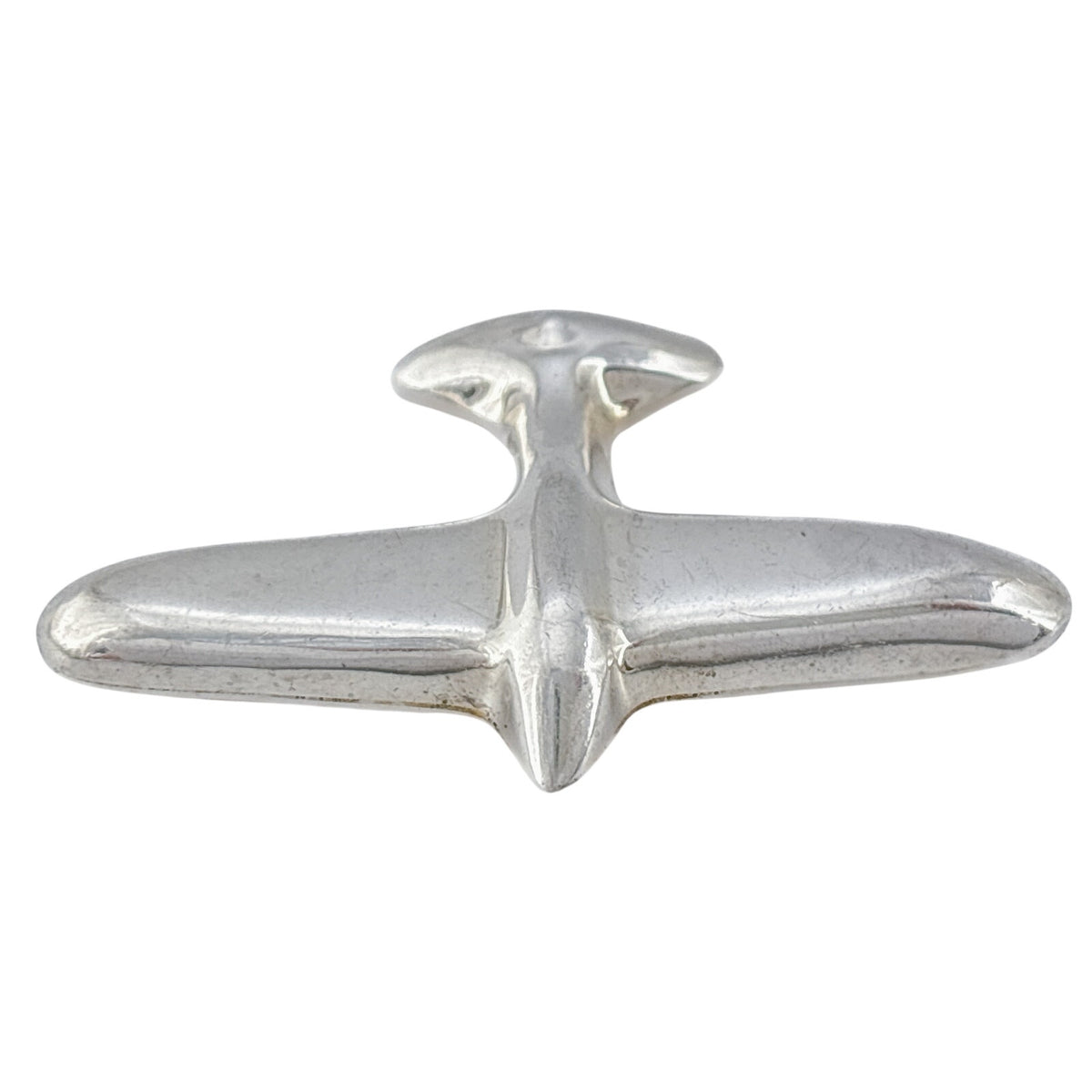 Vintage Mexican Taxco Sterling Silver 925 Airplane Brooch