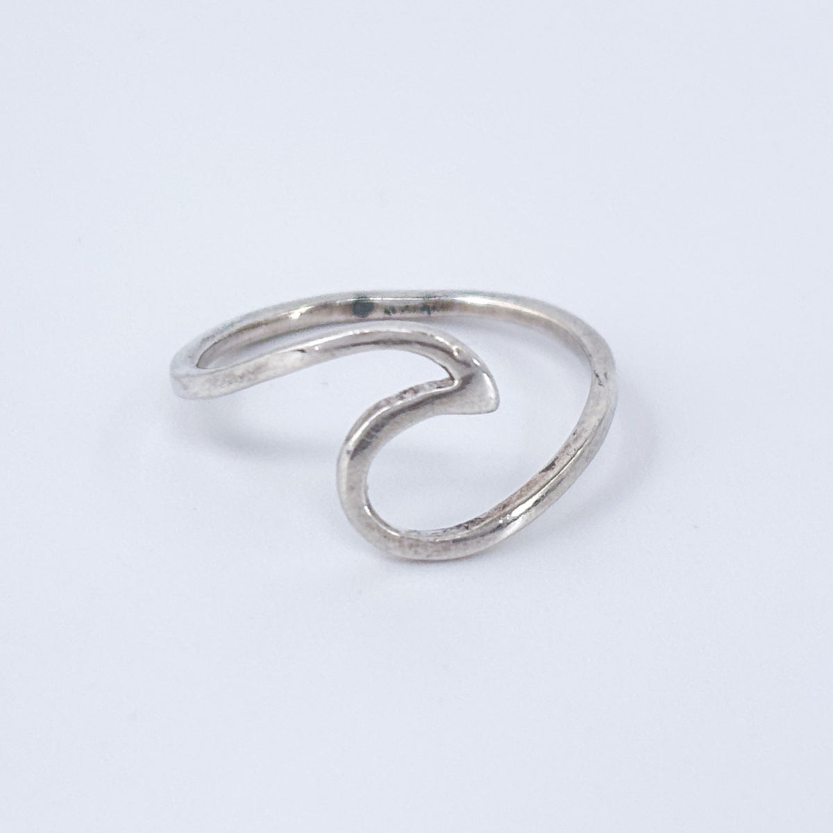 Copied - Vintage Sterling Silver 925 Open Heart Toe Ring Size 5
