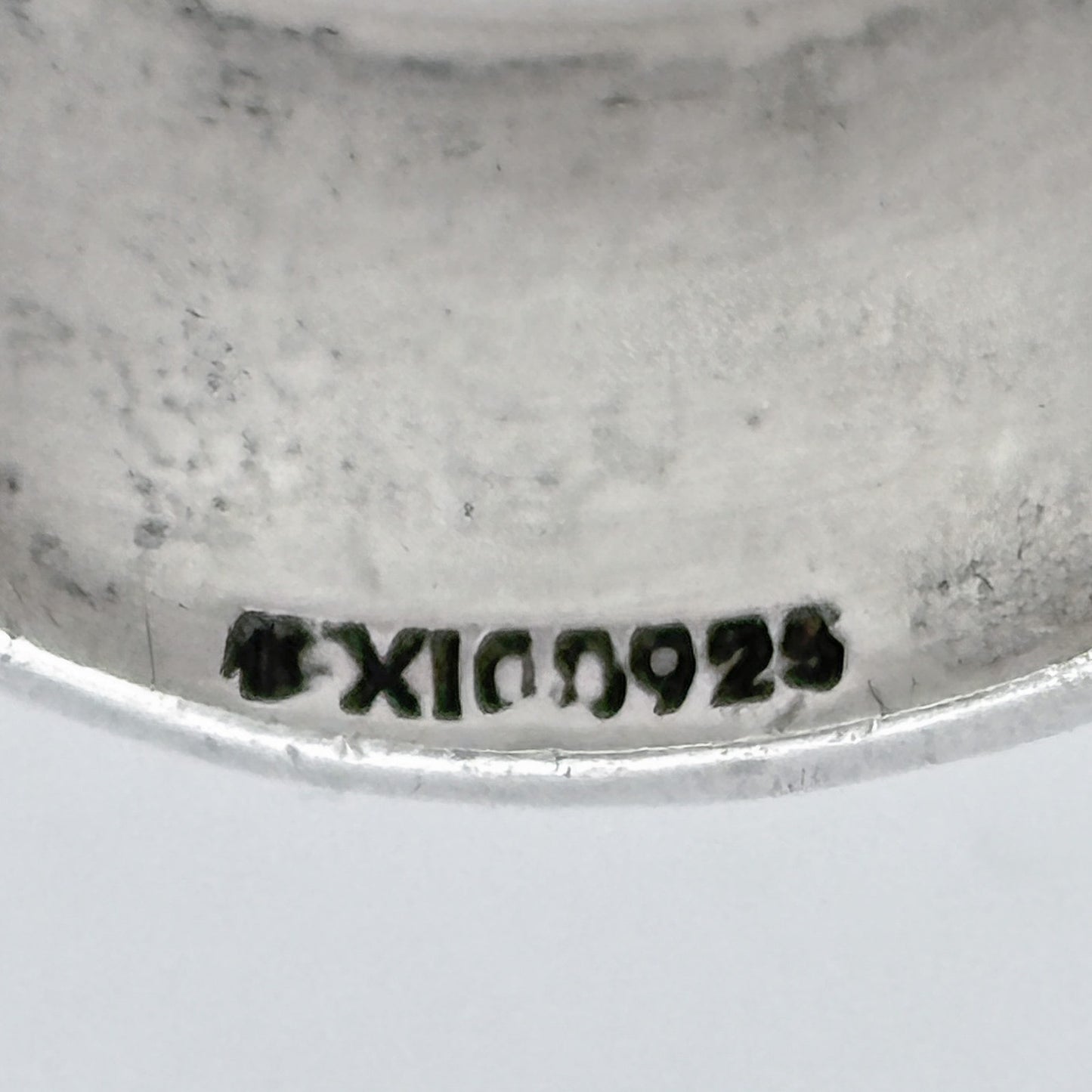 Vintage Mexican Sterling Silver 925 Spinner Fidget Ring Size 9