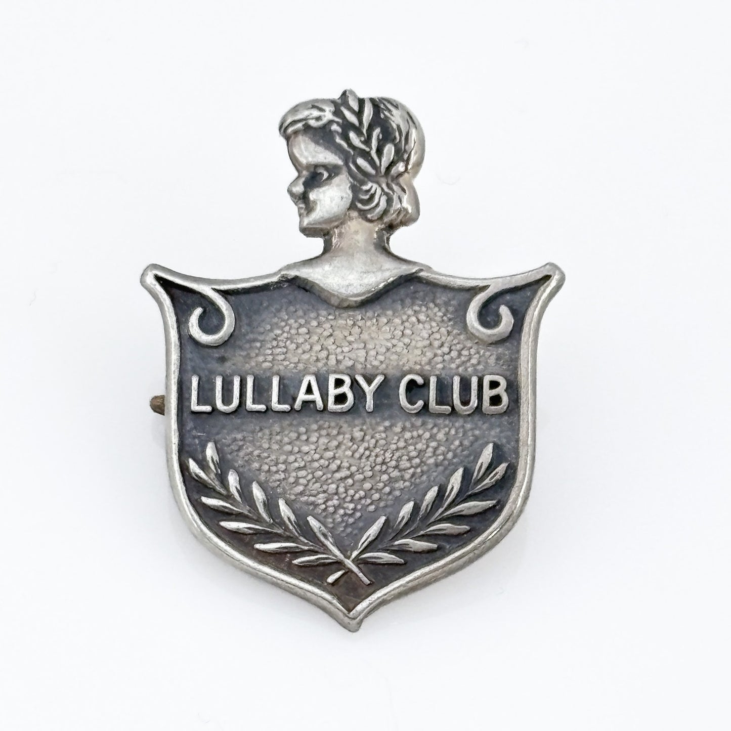 Vintage Sterling Silver 925 Lullaby Club Brooch