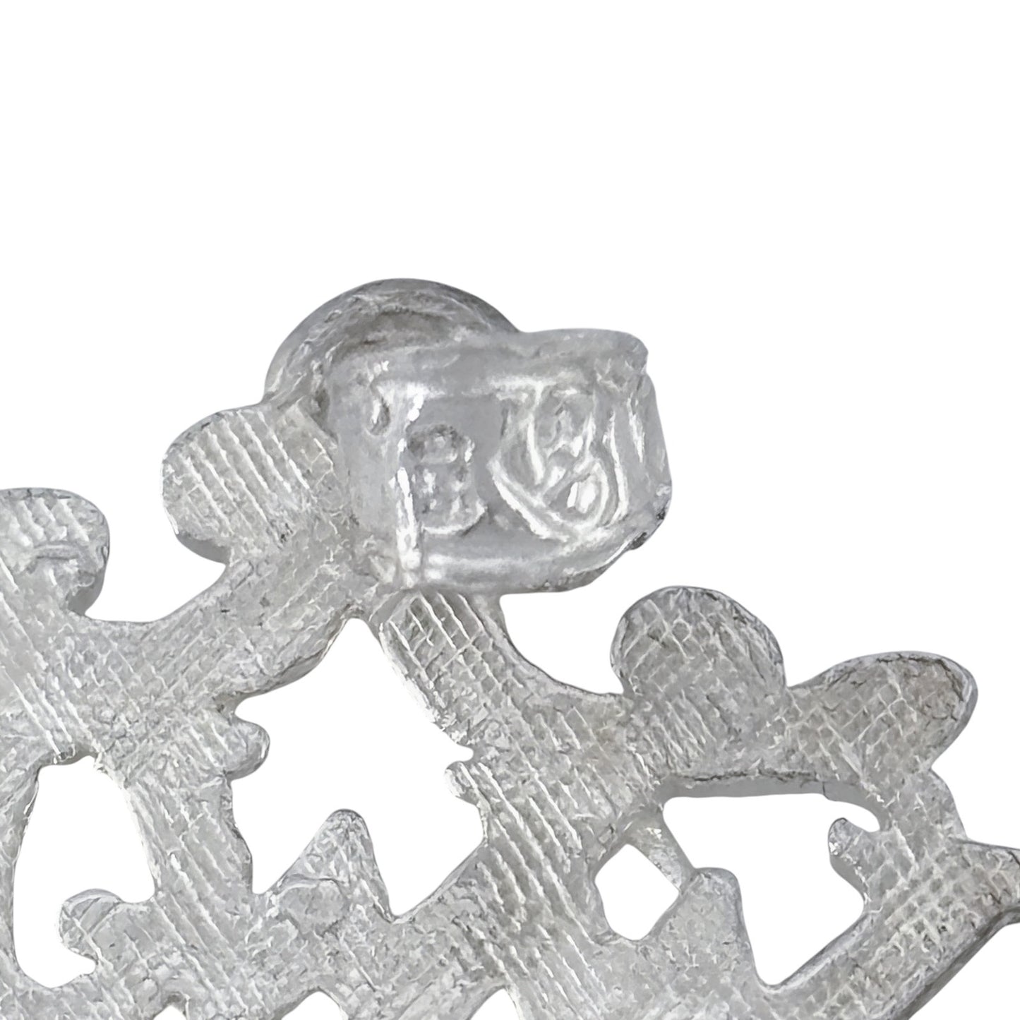 Vintage Sterling Silver 925 WWJD Cross Pendant