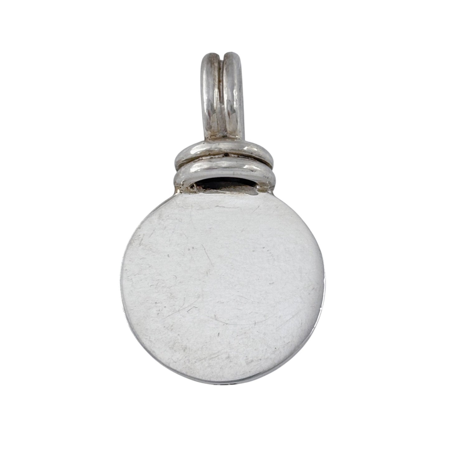 Vintage Sterling Silver 925 Monogram “K” Pendant