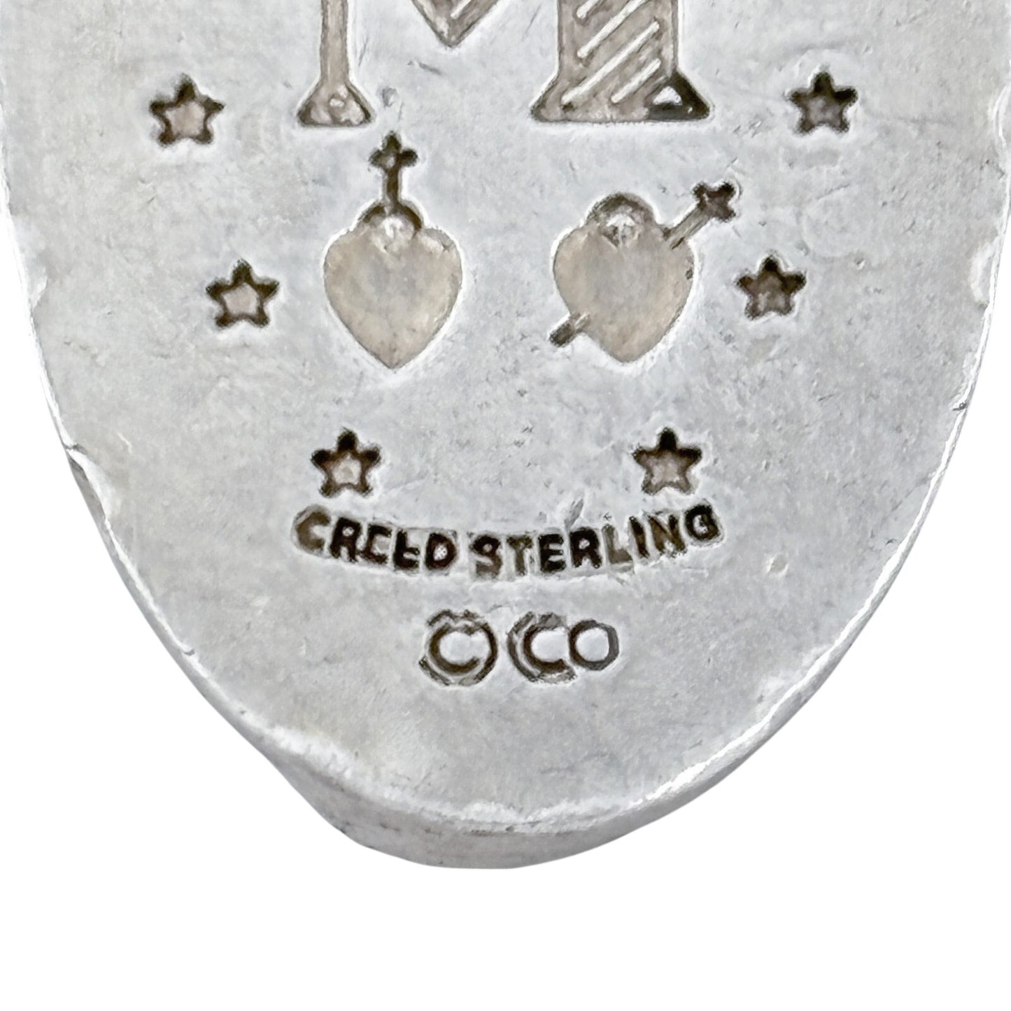 Vintage Sterling Silver 925 The Virgin Mary Miraculous Medal Pendant