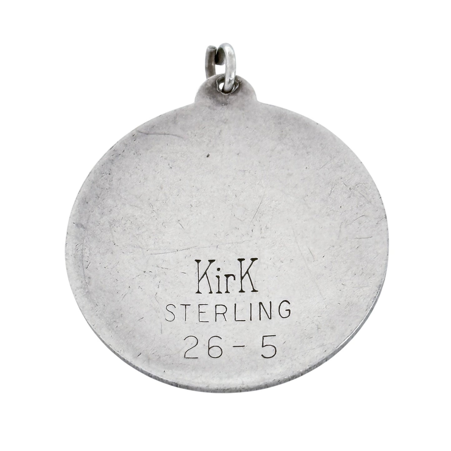 Vintage Sterling Silver 925 Lily Of The Valley Pendant
