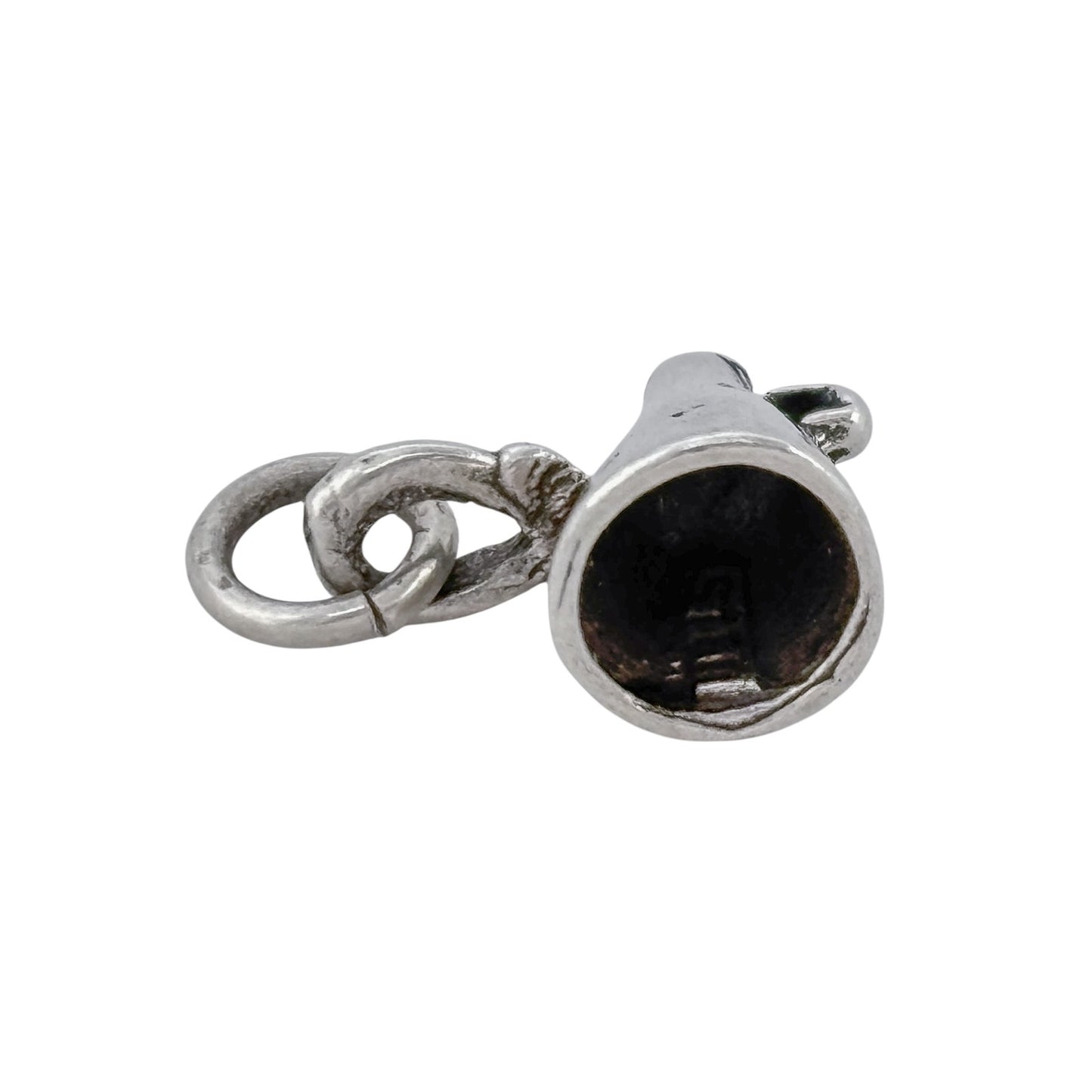 Vintage Sterling Silver 925 Megaphone Charm