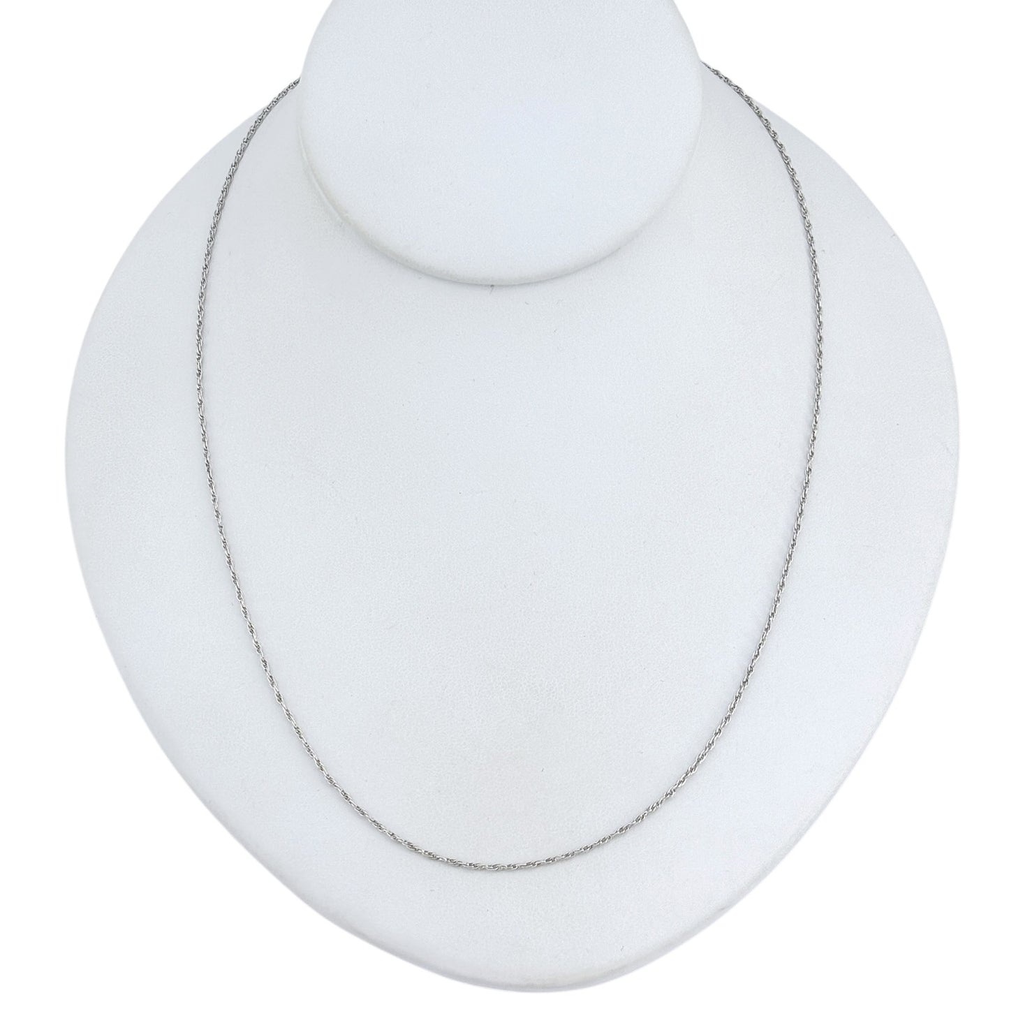 Vintage Sterling Silver 925 Rope Chain Necklace 26"