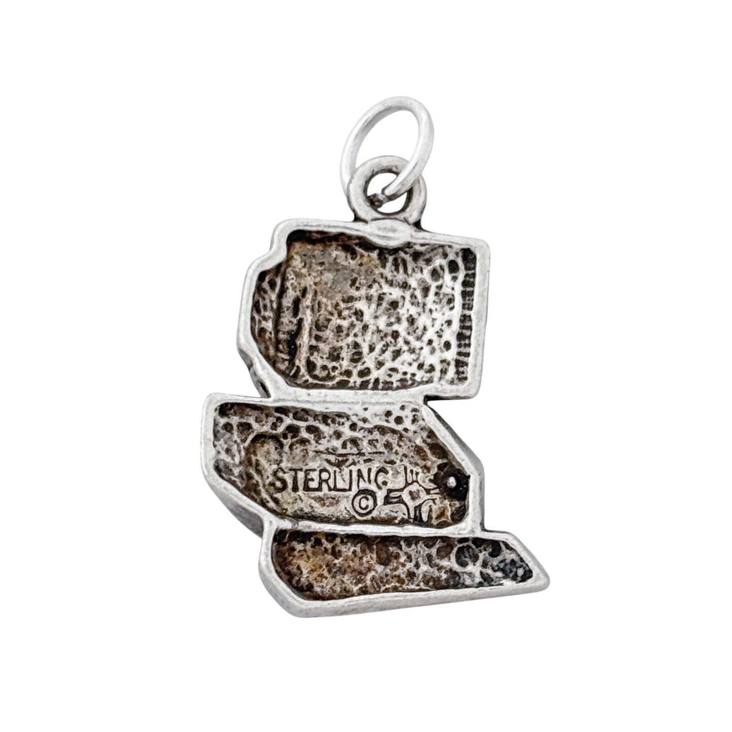 Vintage Sterling Silver 925 Computer Charm