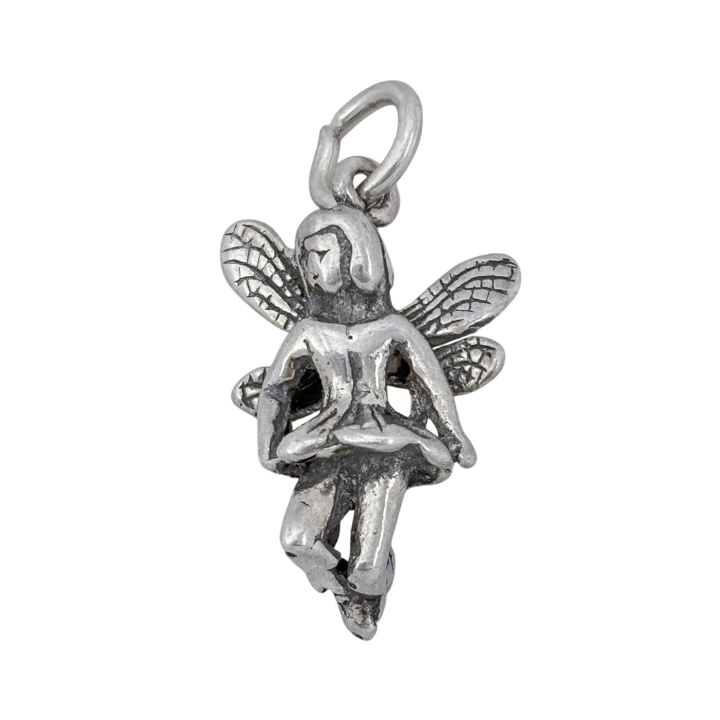 Vintage Sterling Silver 925 Fairy Charm