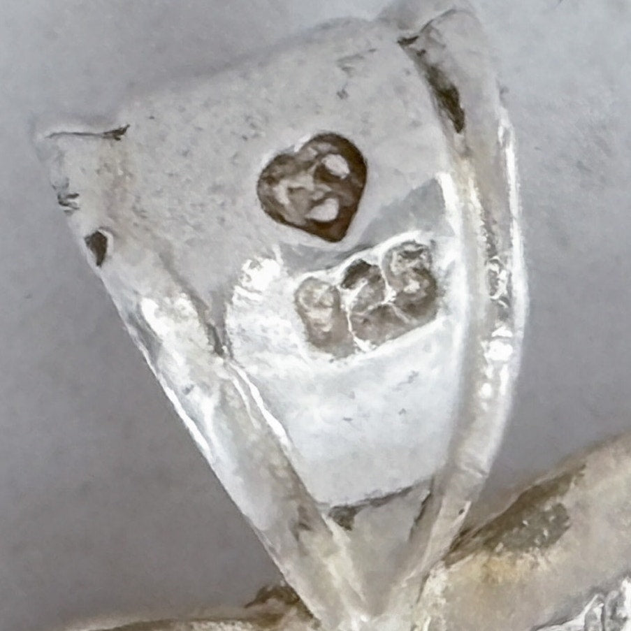 Vintage Sterling Silver 925 Filigree Heart Pendant