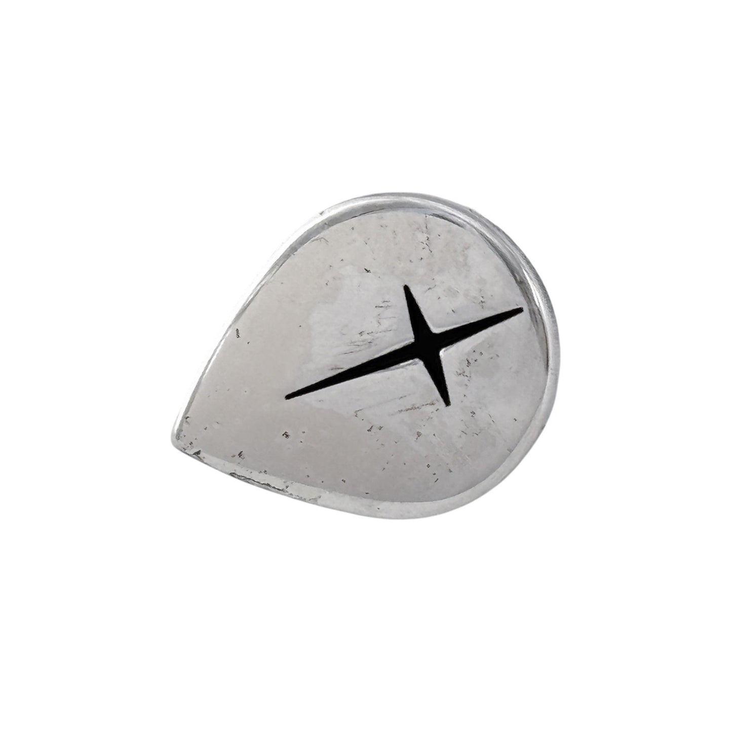 Vintage Sterling Silver 925 Cross Tie Tack