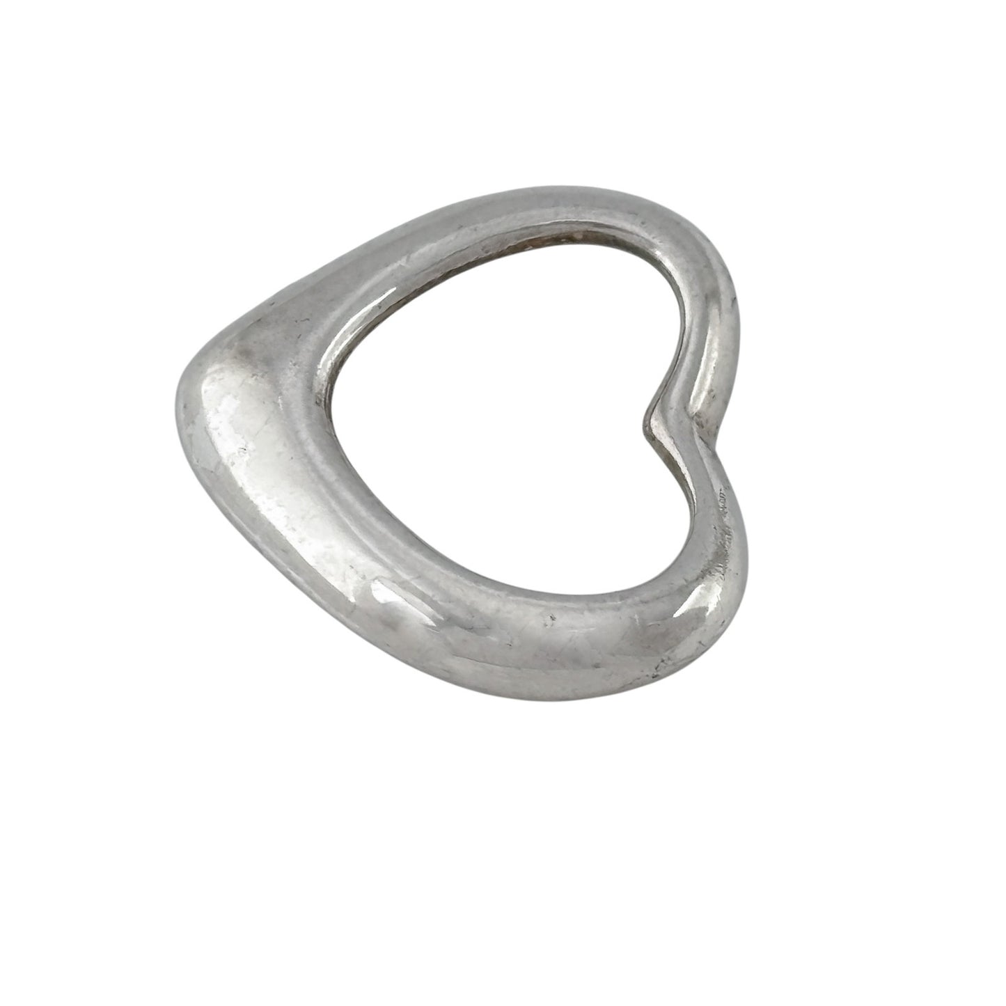 Vintage Sterling Silver 925 Heart Pendant