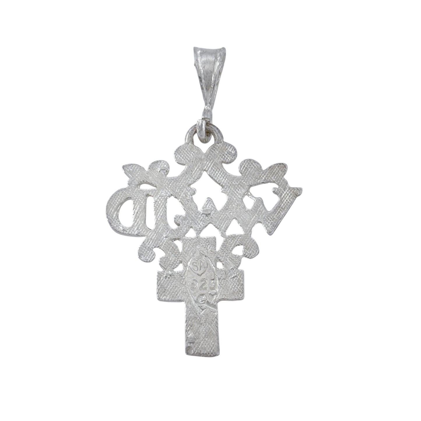 Vintage Sterling Silver 925 WWJD Cross Pendant