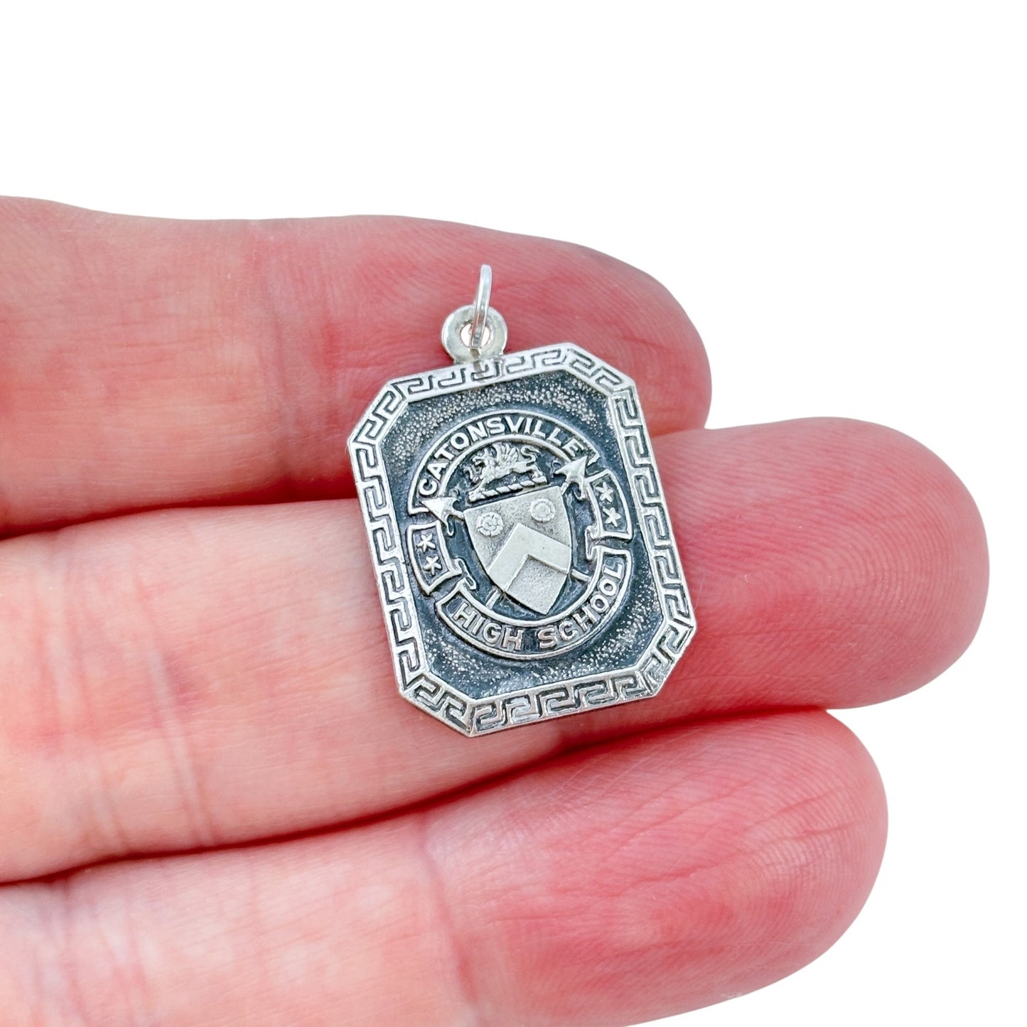 Vintage Sterling Silver 925 Catonsville High School Charm