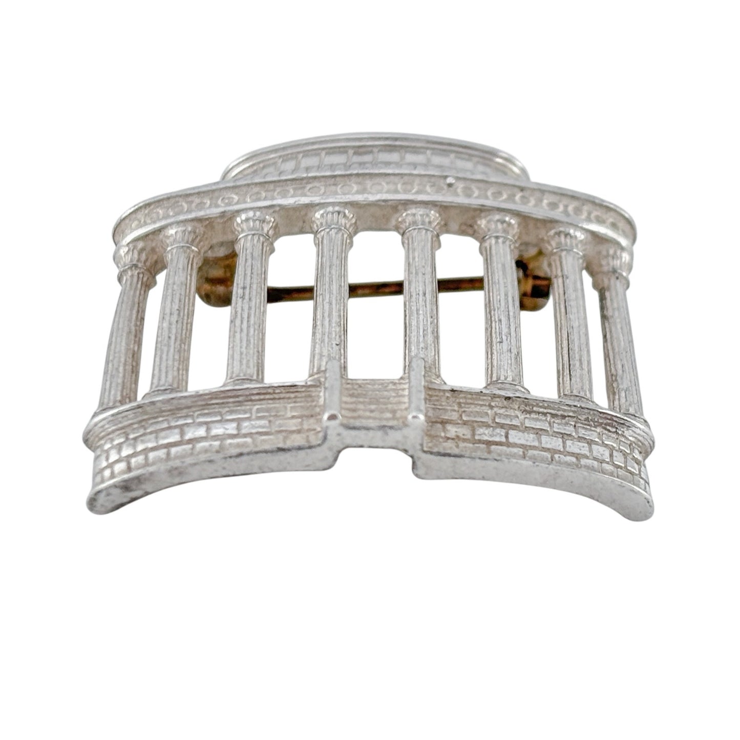Vintage MFA Sterling Silver 925 Temple of Vesta Tivoli Brooch