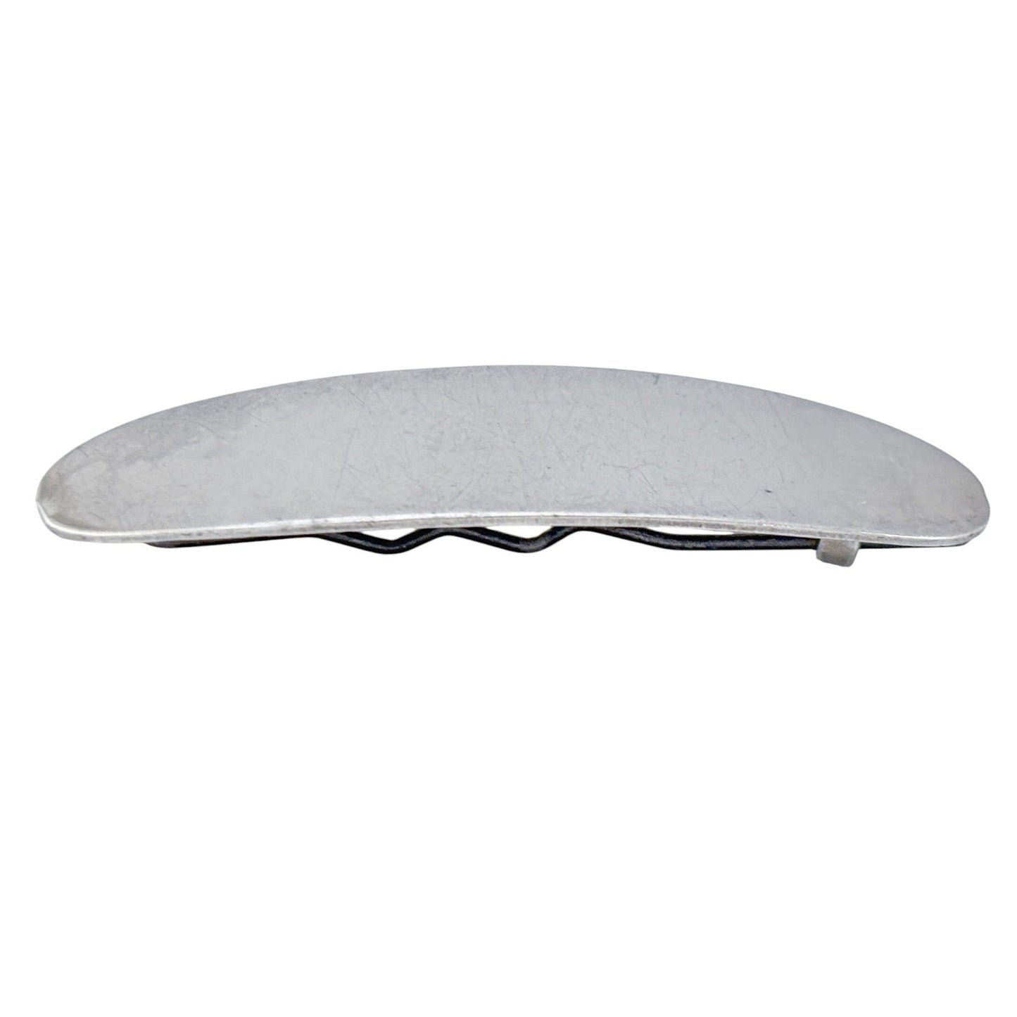 Vintage Sterling Silver 925 Oval Barrette