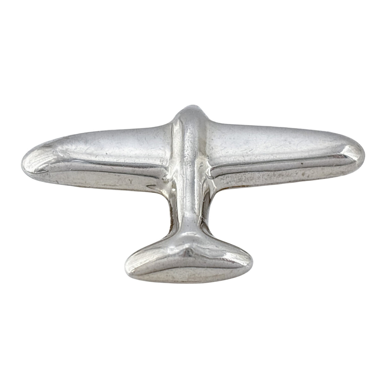 Vintage Mexican Taxco Sterling Silver 925 Airplane Brooch