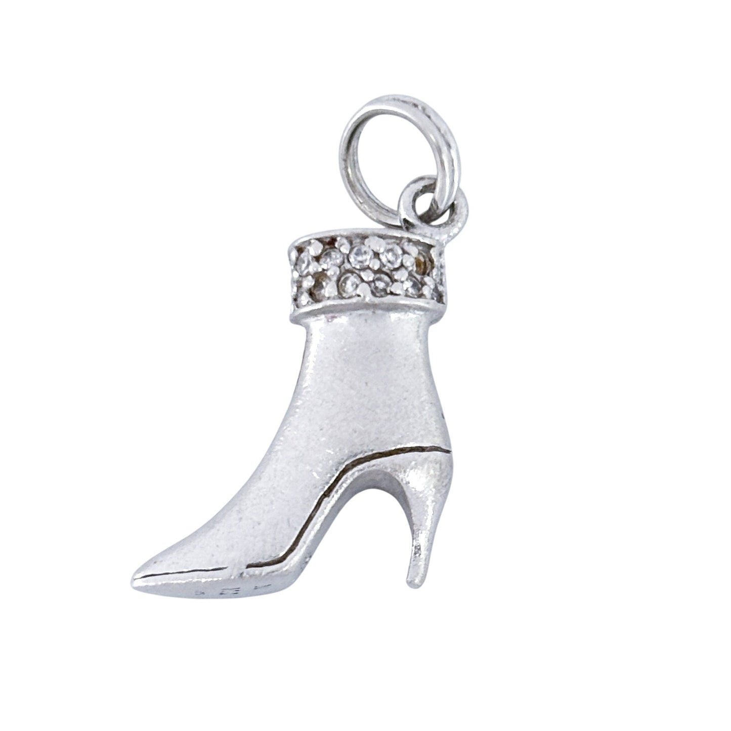 Vintage Sterling Silver 925 High-Heel Shoe Charm