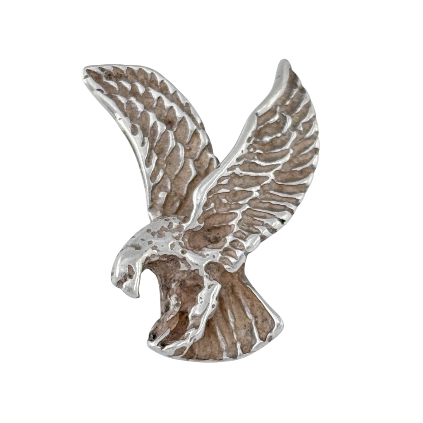 Vintage Sterling Silver 925 Eagle Pendant