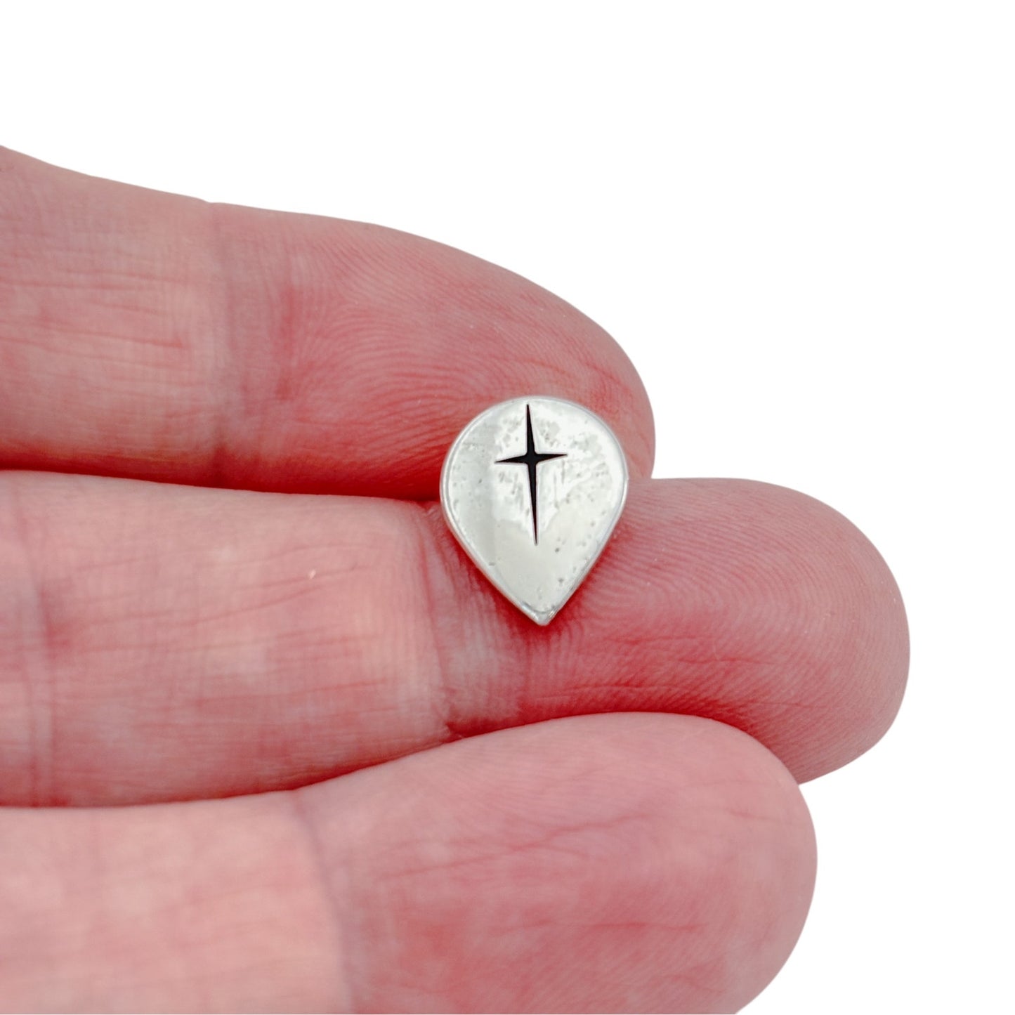 Vintage Sterling Silver 925 Cross Tie Tack