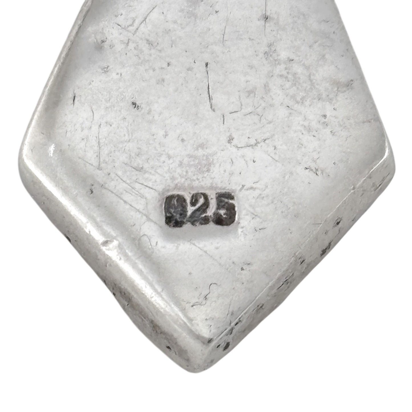 Vintage Sterling Silver 925 Abalone Pendant