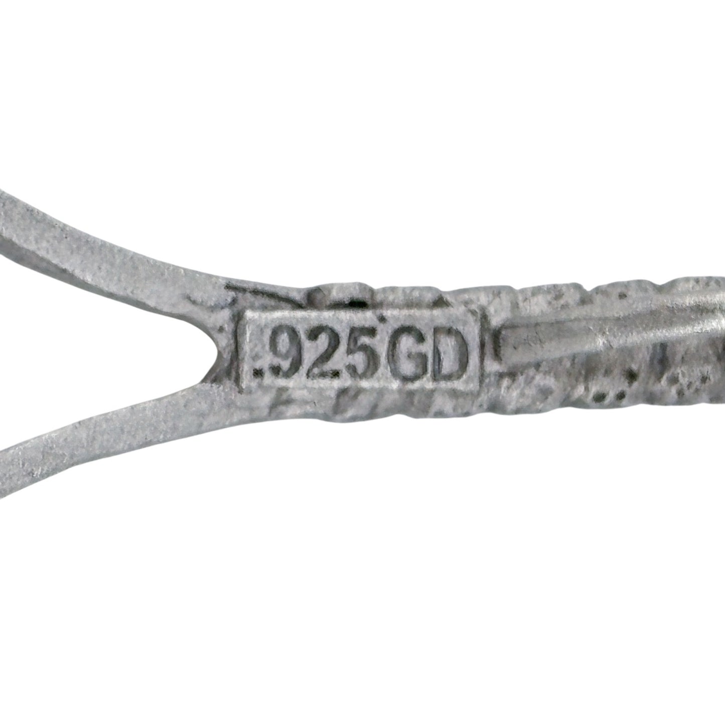 Vintage Sterling Silver 925 Tennis Racket Pendant