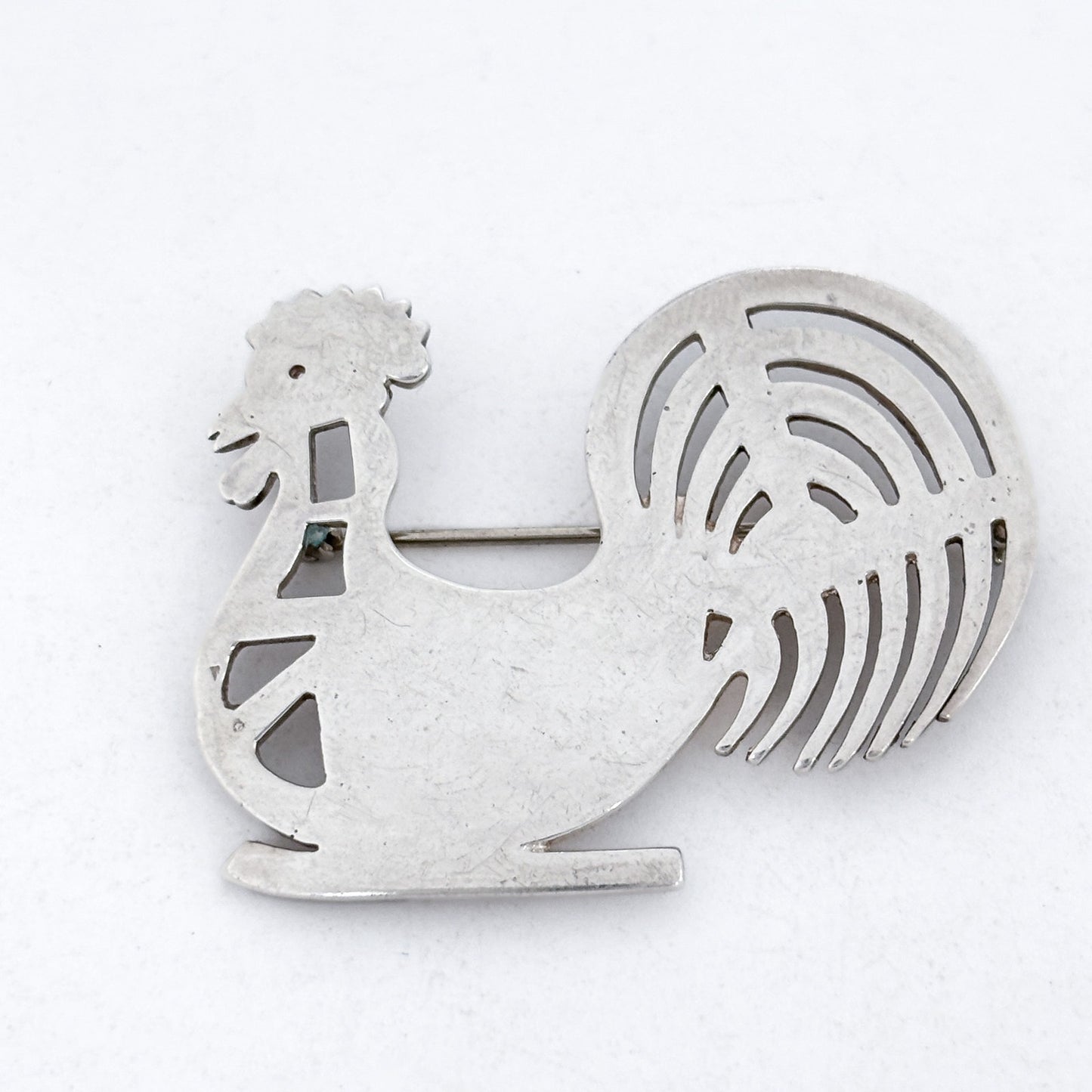 Vintage AARFAC Sterling Silver 925 Rooster Brooch