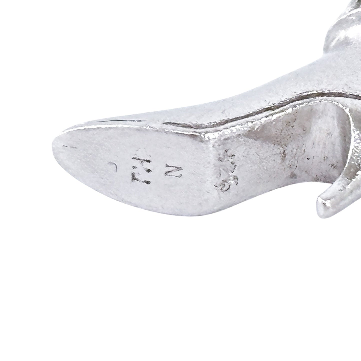 Vintage Sterling Silver 925 High-Heel Shoe Charm
