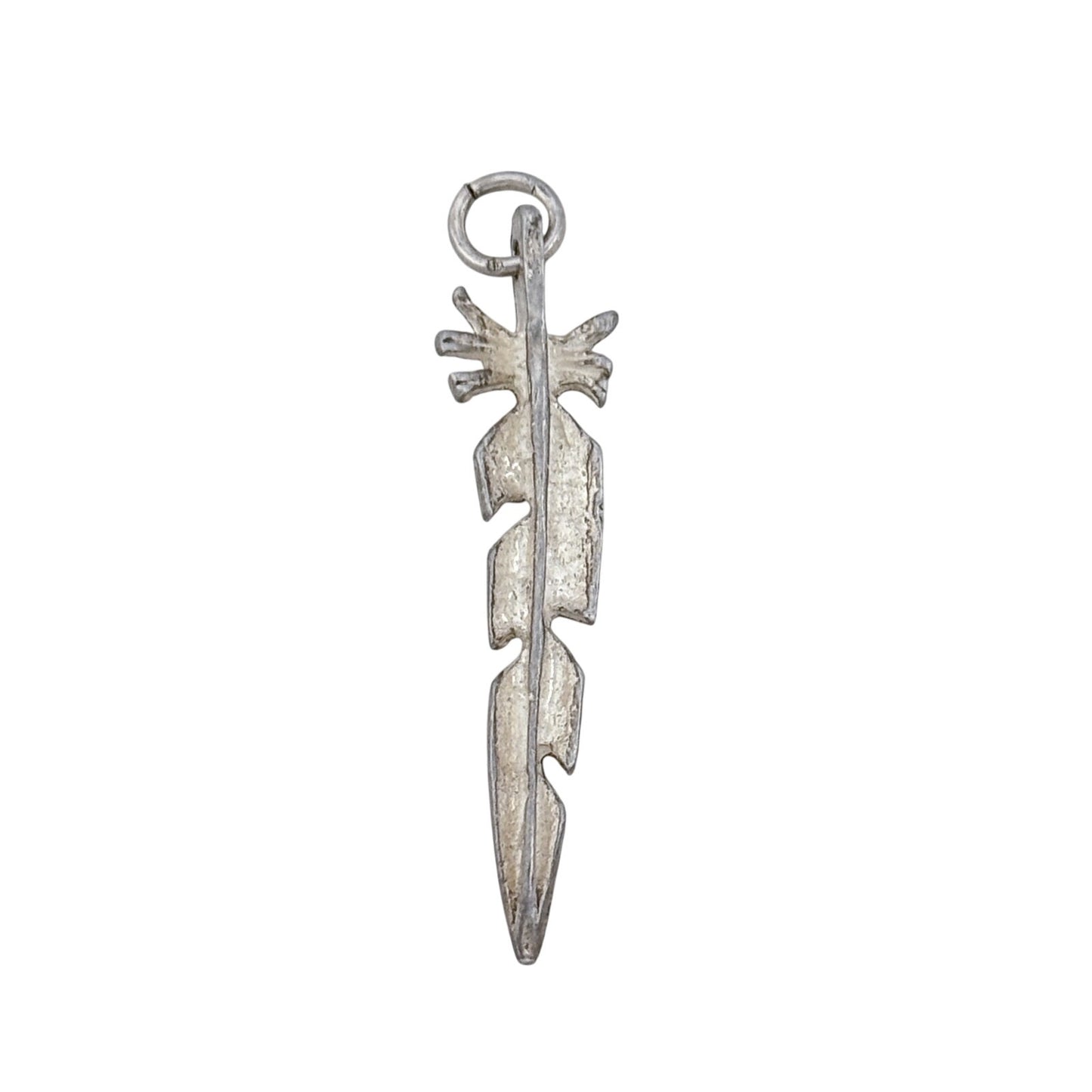 Vintage Sterling Silver 925 Feather Charm