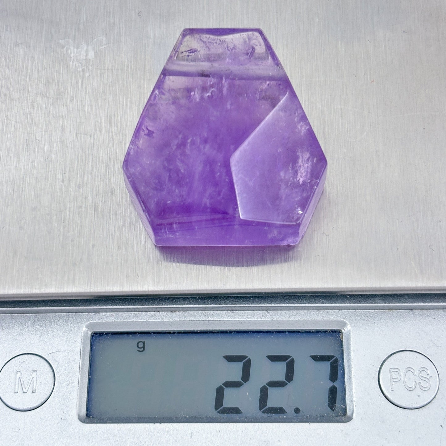 Chunky Amethyst Pendant