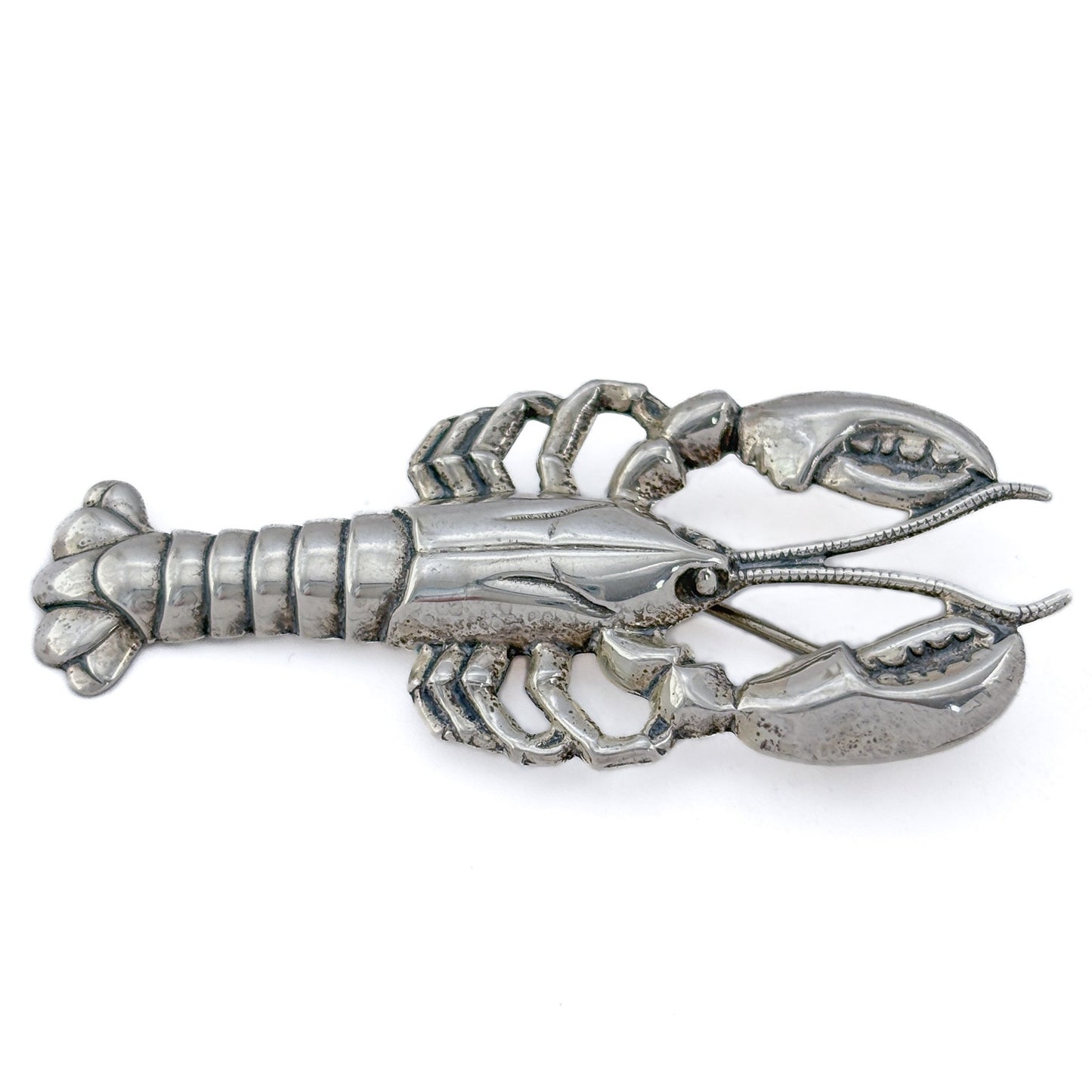 Vintage Sterling Silver 925 Lobster Brooch