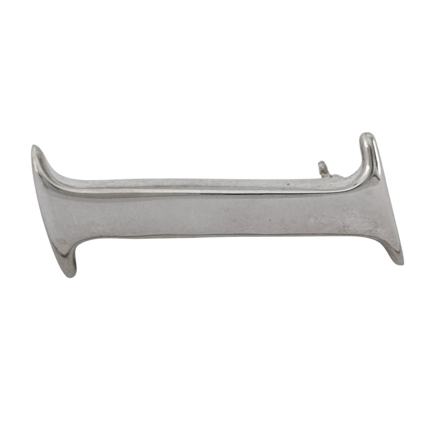 Vintage Sterling Silver 925 Letter I Brooch