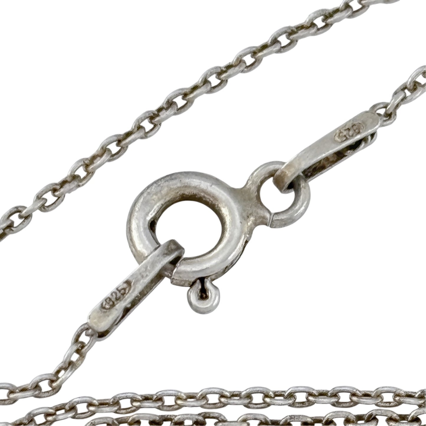Vintage Sterling Silver 925 Shahada Name Necklace 17.5"