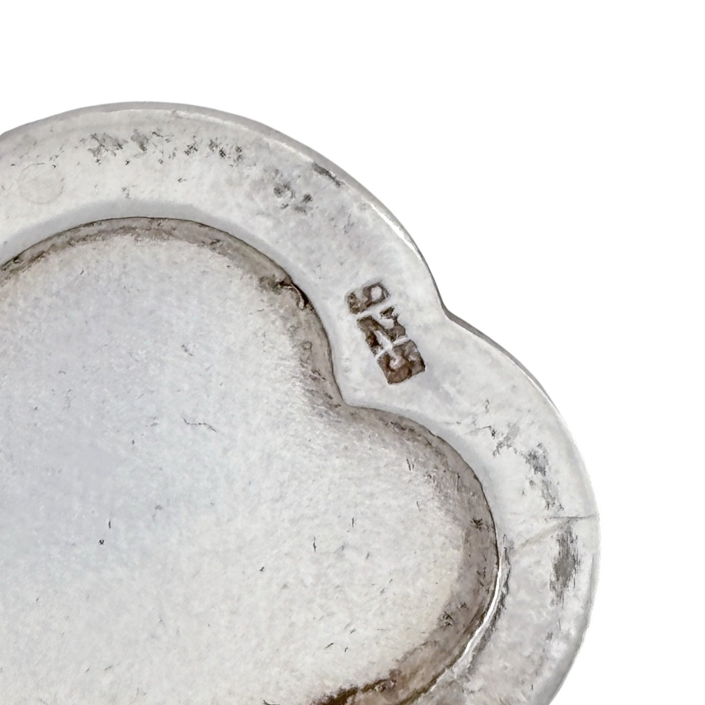 Vintage Sterling Silver 925 Double Heart Locket