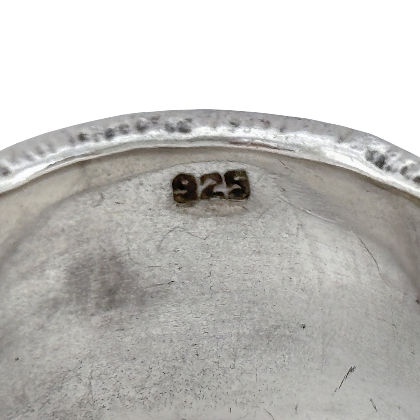 Vintage Sterling Silver 925 Spinner Fidget Ring Size 7