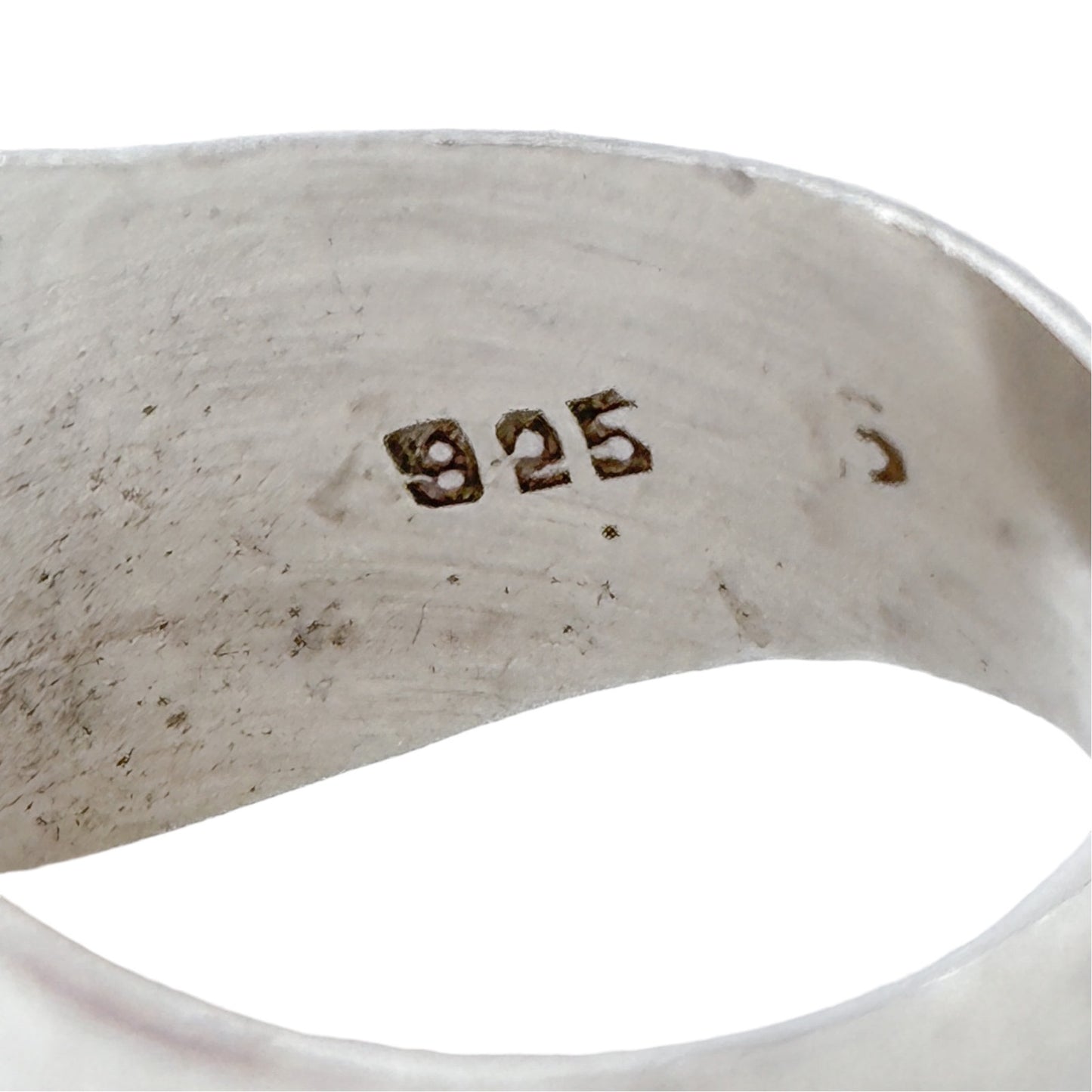 Vintage Sterling Silver 925 Mexico Smooth Geometric Dome Ring Size 7