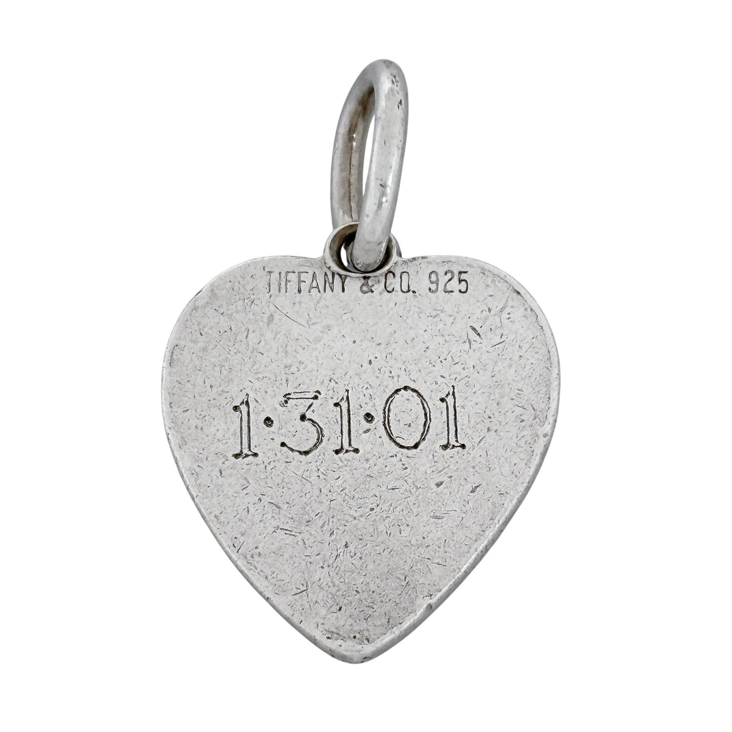 Vintage Tiffany & Co Sterling Silver 925 Jessie Heart Pendant