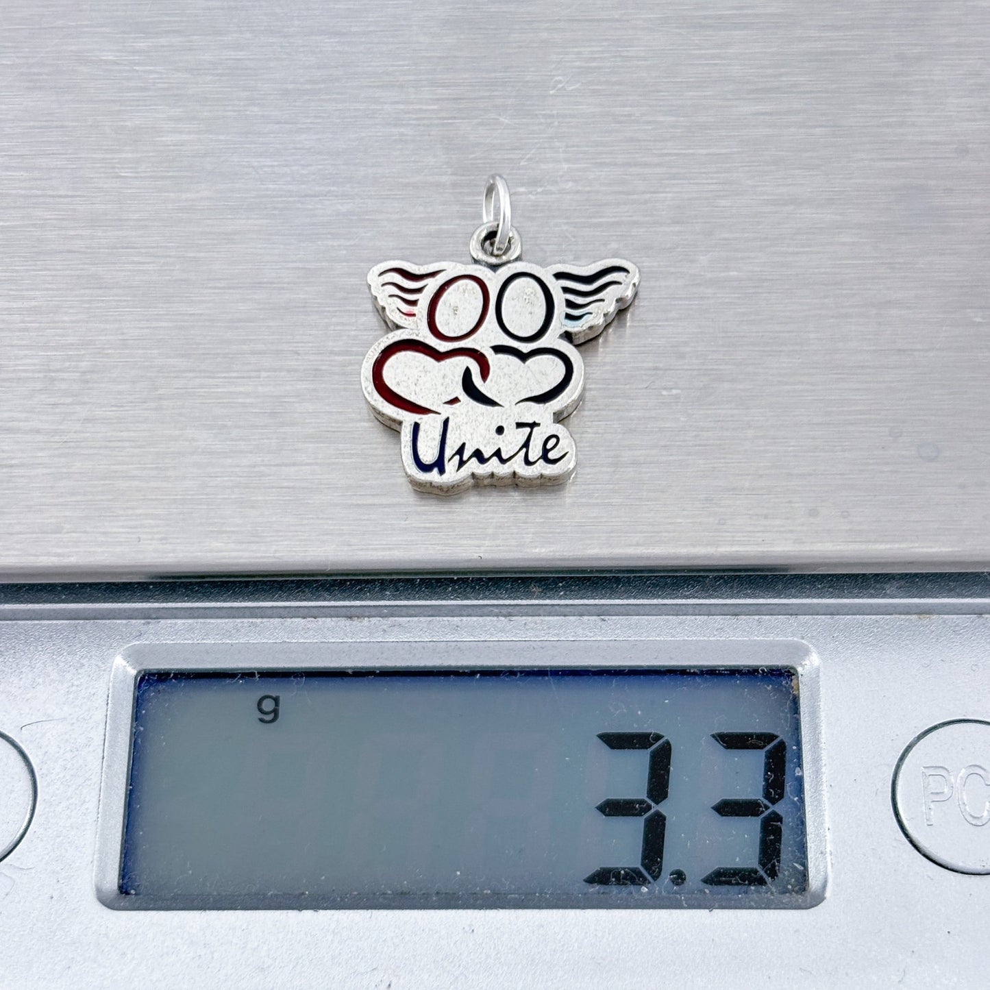 Vintage Sterling Silver 925 Unite ABWA Charm