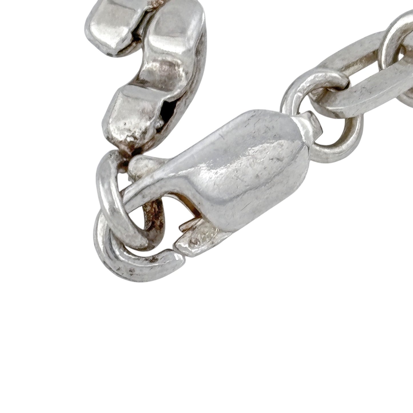 Vintage Sterling Silver 925 San Marco Chain Necklace 18"