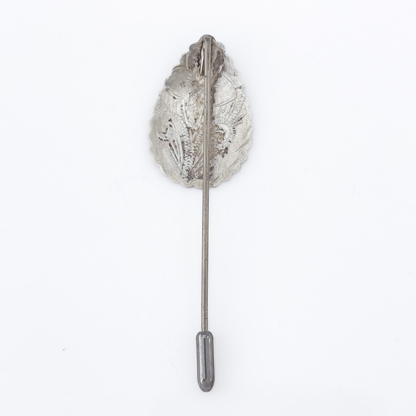Vintage Sterling Silver 925 Floral Stick Pin