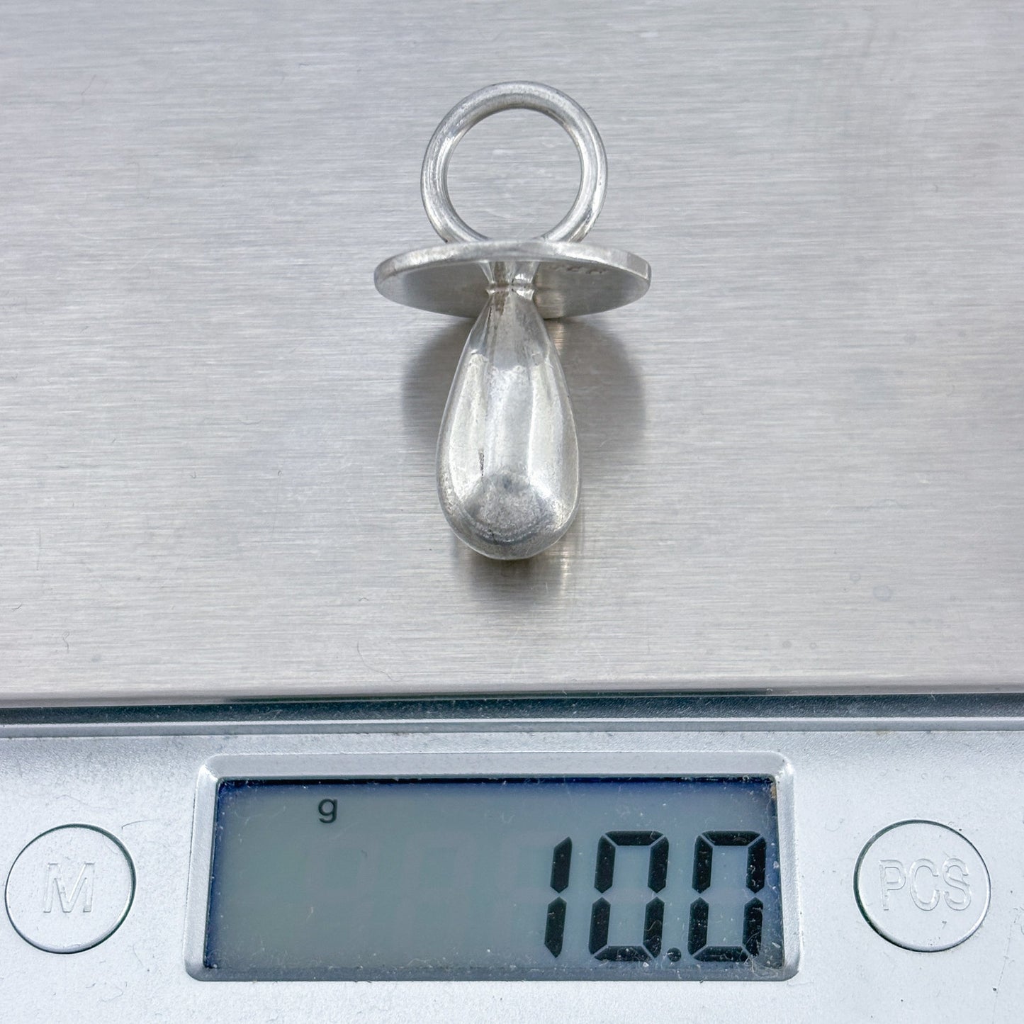 Vintage Sterling Silver 925 Pacifier Charm