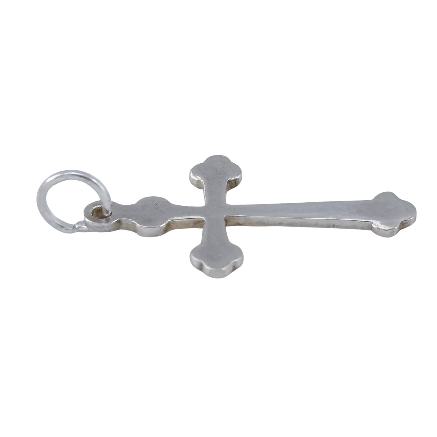Vintage Sterling Silver 925 Dainty Cross Pendant