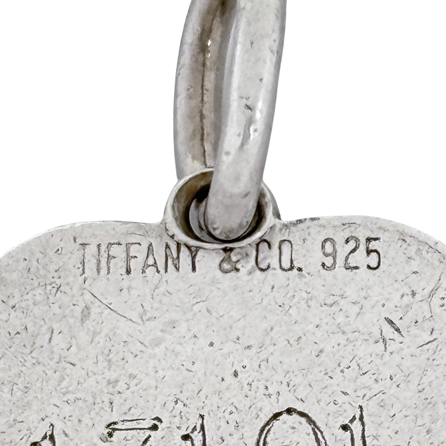 Vintage Tiffany & Co Sterling Silver 925 Jessie Heart Pendant